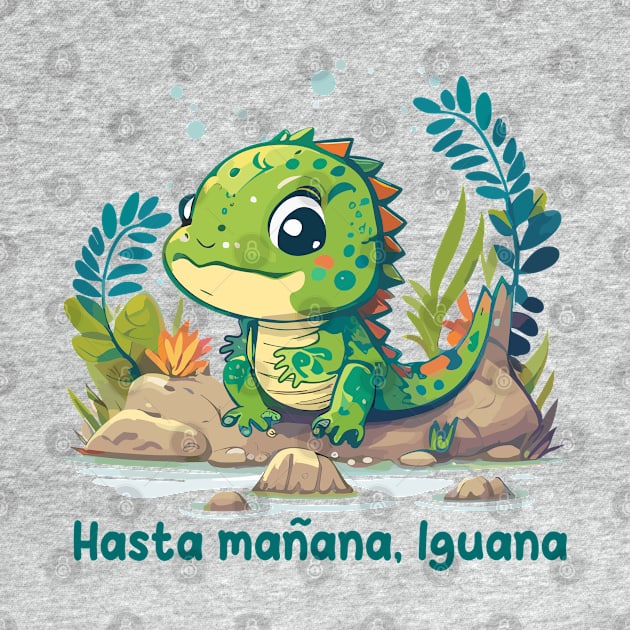 Hasta mañana, Iguana by JessCrafts